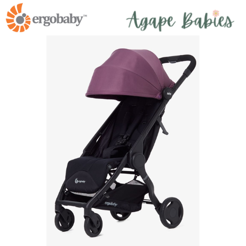 Ergobaby Metro Compact City Stroller - Plum - (Comes With ErgoPromise 10-Year Guarantee)