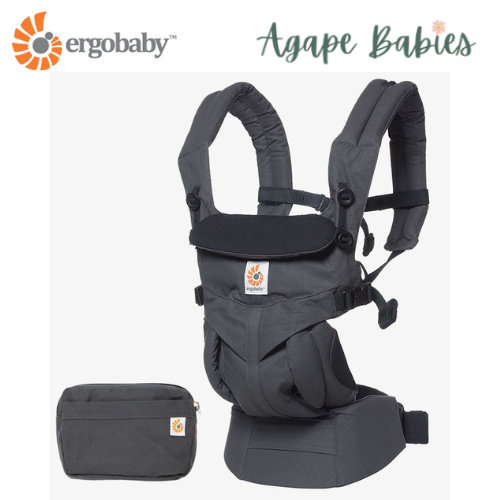 [10 year local warranty] ErgoBaby Omni 360 Baby Carrier - Charcoal