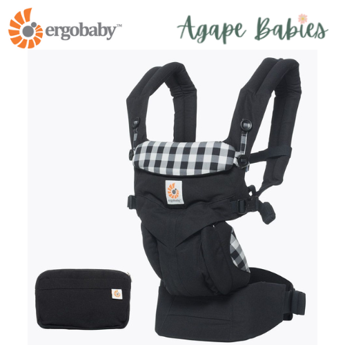 [10 year local warranty] ErgoBaby Omni 360 Baby Carrier - Gingham