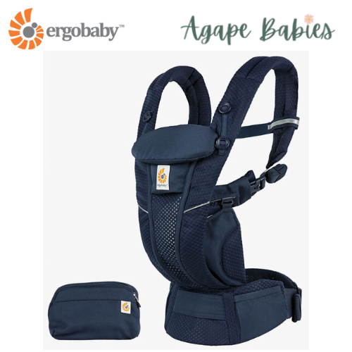 [10 year local warranty] Ergobaby Omni Breeze Baby Carrier - Midnight Blue