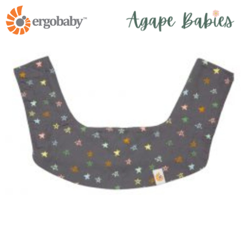 Ergobaby Drool Bib - Chalkboard Stars