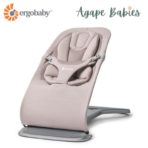 [1 Yr Local Warranty] Ergobaby Evolve 3 In1 Bouncer - Blush Pink