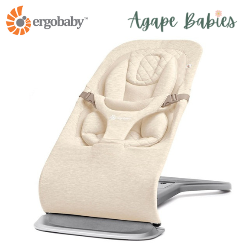 [1 Yr Local Warranty] Ergobaby Evolve 3 In1 Bouncer - Cream