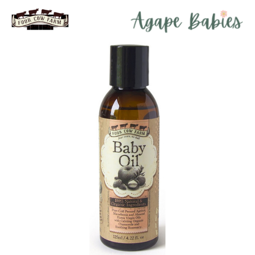 Four Cow Farm Baby Oil 125ml Exp: 10/23