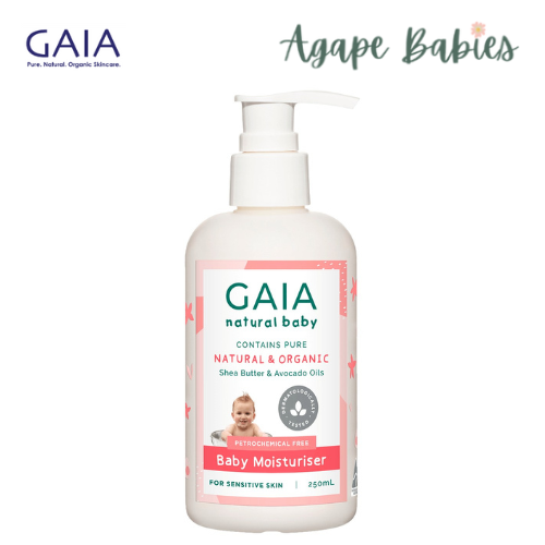 GAIA Baby Moisturiser 250ml Exp: 02/26