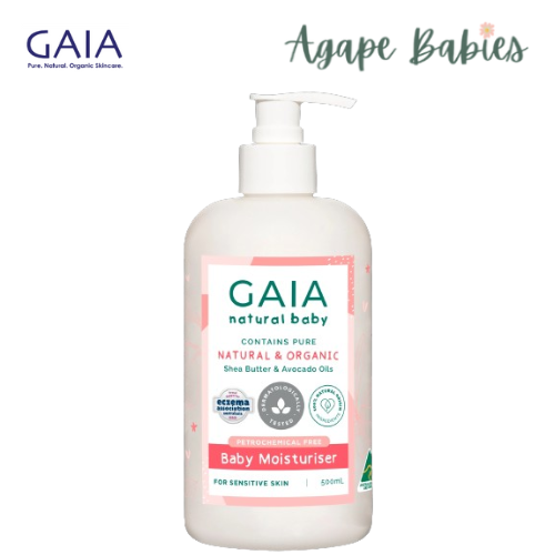 GAIA Baby Moisturiser 500ml + Pump Exp: