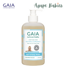 GAIA Hair & Body Wash + Pump 500ml Exp: 09/26