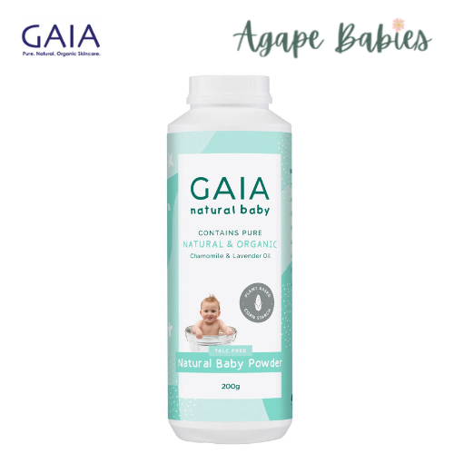 GAIA Natural Baby Powder 200g Exp: 12/27