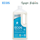 ECOS Dishwasher Gel Free & Clear 40oz/1.18 L Exp: 04/28