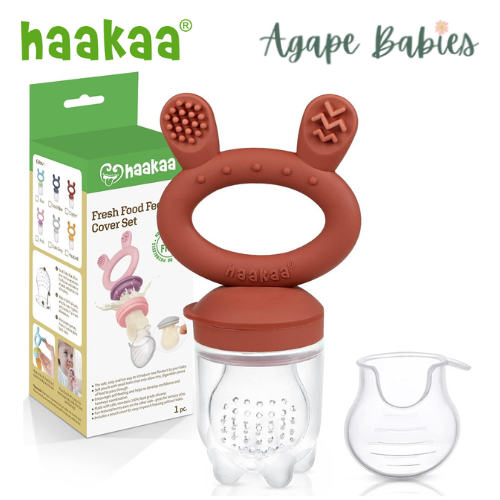 Haakaa Fresh Food Feeder & Cover Set - Copper