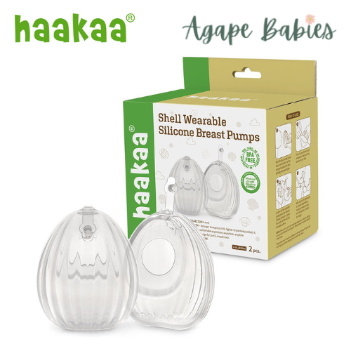 Haakaa Shell Wearable Silicone Breast Pump (2pcs) -75ml