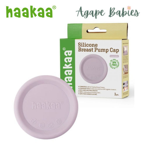 Haakaa Silicone Breast Pump Cap - 3 Color