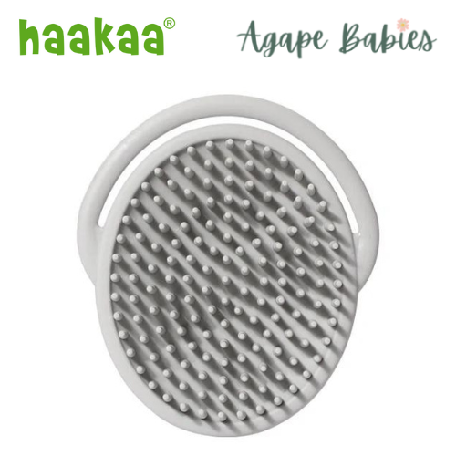 Haakaa Silicone Shampoo Brush - Grey