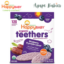 Happy Baby Gentle Teethers - Blueberry & Purple Carrot, 12 x 4 g. Exp: 04/26