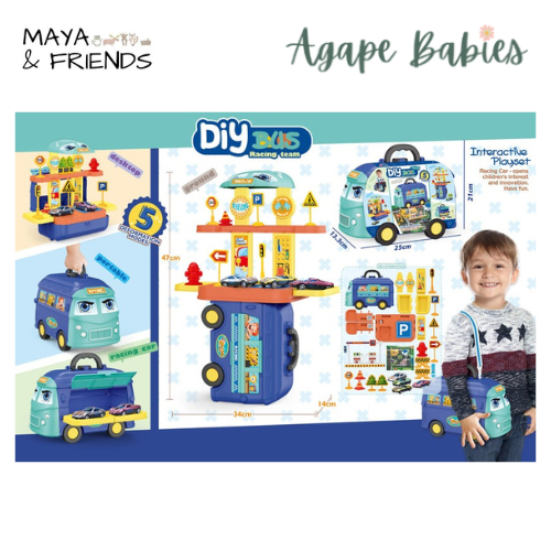 Maya & Friends DIY Bus Interactive Playset (Make Up Set) - 3 Variant