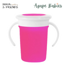[4-Pack] Maya & Friends Miracle 360 Sippy Cup  7oz - 4 Variant
