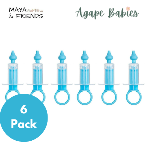 [6-Pack] Maya & Friends Nasal Aspirator - 2 Color