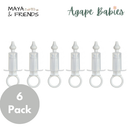 [6-Pack] Maya & Friends Nasal Aspirator - 2 Color