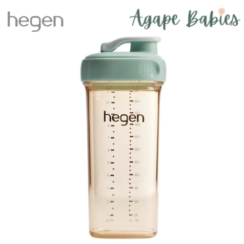 Hegen PCTO 330ml / 11Oz Drinking Bottle PPSU - Green