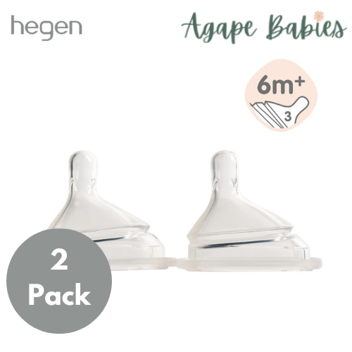 Hegen Teat Fast flow (2-pack)