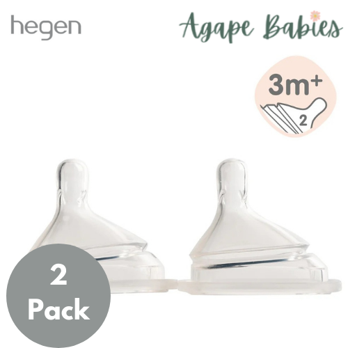 Hegen Teat Medium flow (2-pack)