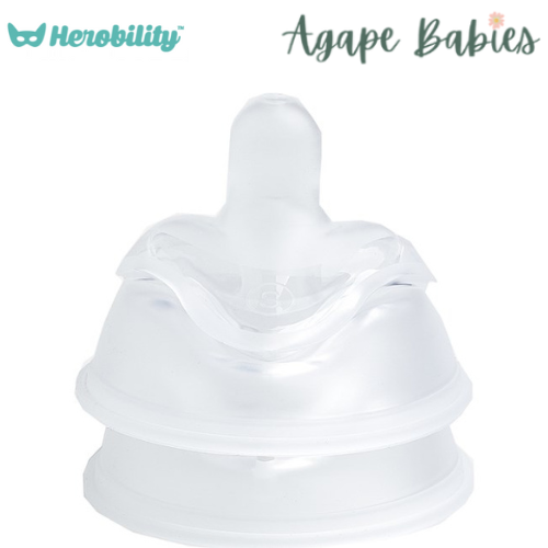 Herobility Anti-Colic Teat (2 pcs) - 2 Sizes