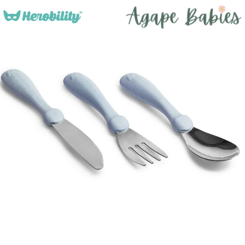 Herobility HeroEco Cutlery Toddler Set - 2 Colors