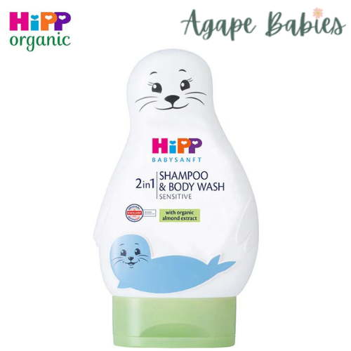 Hipp Organic 2in1 Shampoo & Body Wash 200ml