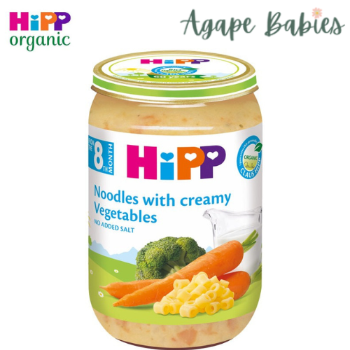 Hipp Organic Noodles with Creamy Vegetables 220g Exp: 09/24