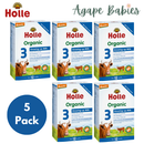 [Exp: 01/27] Holle Organic Cow Milk Growing Up Formula 3 with DHA And ARA 500g (from 12 mths) x 5 Packs