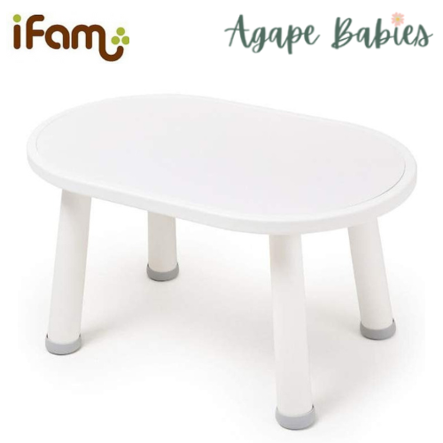 IFAM Easy Toddler Table with Reversible Table Mat (3+ yo) - White