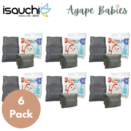 [6-Pack] Isa Uchi Hot & Cold Gel Pad (150g)