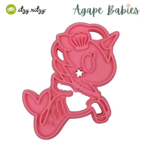 Itzy Ritzy x Tokidoki Sirena Silicone Teether - Pink