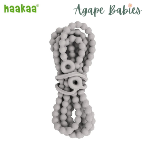 Haakaa Silicone Breast Pump Strap - Suva Grey