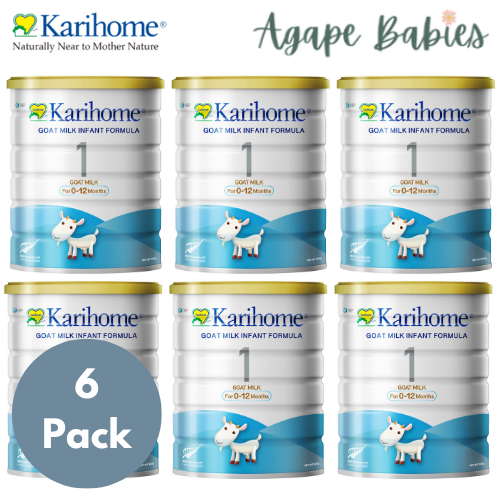 [6-Pack] Karihome Goat Milk Infant Formula 900g (0 - 12m) NEW Exp: 03/26