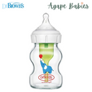 Dr Brown's 5 OZ/150 ML Glass Wide-Neck "OPTIONS+" Bottle, 1-Pack - Elephant