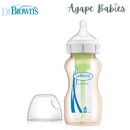 Dr Brown's 9 oz/270 ml PESU Wide-Neck "Options+" Bottle (1 Pack)