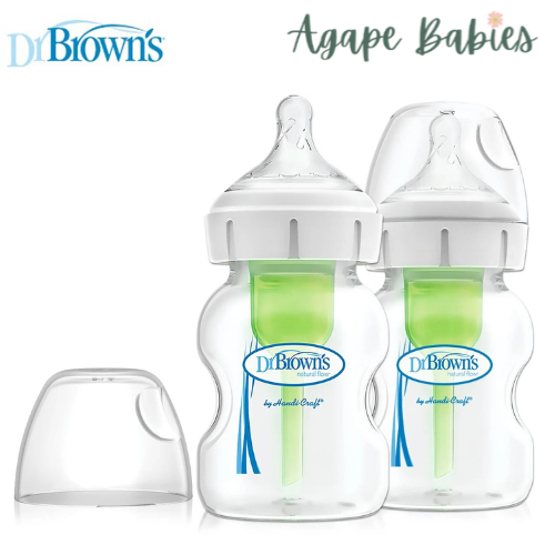 Dr Brown's PP Wide-Neck Options Bottle 5 OZ/150 ML (Twin Pack)