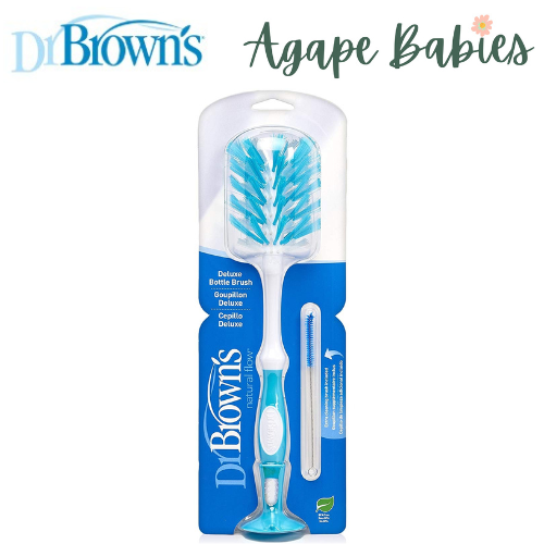 Dr. Brown's Deluxe Baby Bottle Brush - Blue