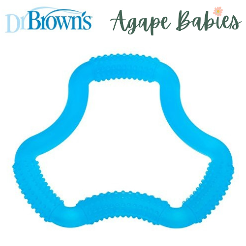 Dr. Brown's Flexees A Shaped Teether Blue