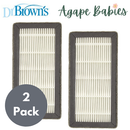 [2 Pack] Dr Brown's Hepa Replacement Air Filter For Sterilizer & Dryer, 1-Pack