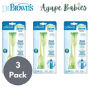[3-Pack] Dr Brown's 8oz/250ml Narrow Neck Option+ Replacement Kit