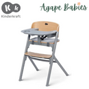 [1-Year Warranty] KinderKraft High Chair Livy - Wood