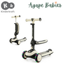 [6-Months Warranty] KinderKraft Scooter Halley - White