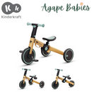 [6-Months Warranty] KinderKraft Tricycle 4Trike - Honey