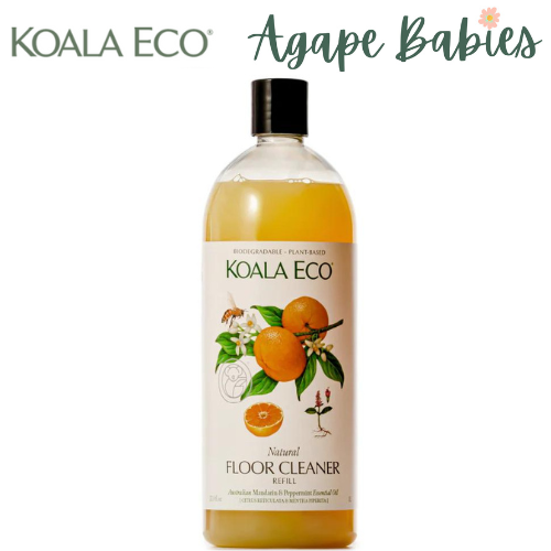 Koala Eco Natural Floor Cleaner Mandarin & Peppermint Essential Oil - 1L Refill