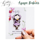 Kristen Kiong Little Miss Joaquim | Brooch