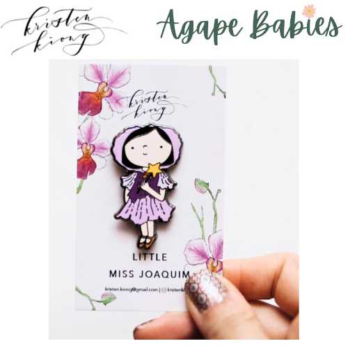 Kristen Kiong Little Miss Joaquim | Brooch