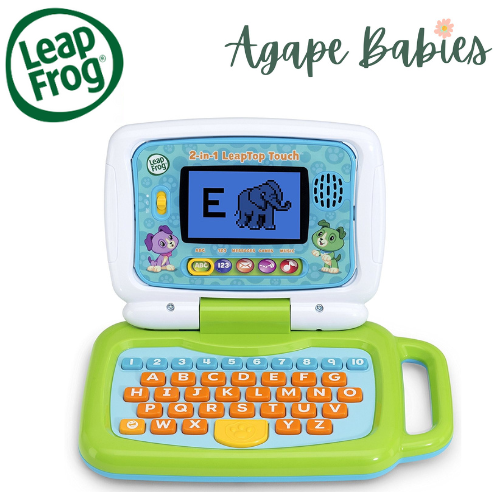 LeapFrog 2-in-1 LeapTop Touch - Green (3 Months Local Warranty)