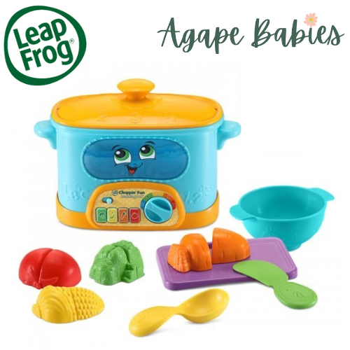 LeapFrog Choppin' Fun Learning Pot | Cooking Toys with Play Food